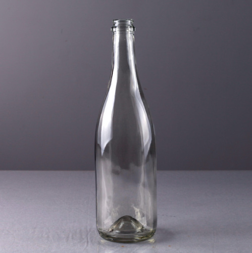 750ml Klarglas Champagnerflasche