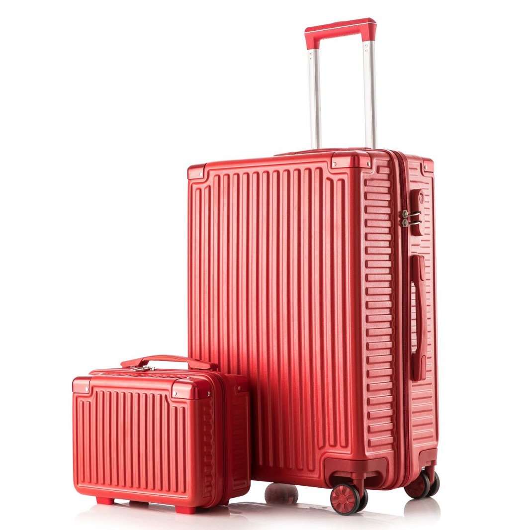 อลูมิเนียมกระเป๋าเดินทาง 20 " 20 " Luggage Trolley Case Aluminum