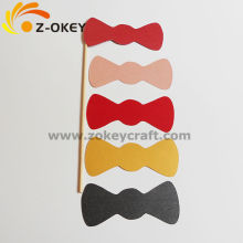 Hot sales 2014 Masquerade paper party props in different bow tie shapes