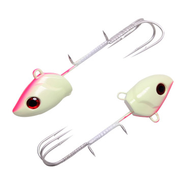 Double Hook TenYA Saury Deep Sea Lead Jigs Metal Jigs (30g-500g)