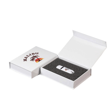 Custom cardboard presentation wedding gift packaging usb box