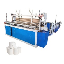 Automatic Tissue Toilet Paper Roll Making Rewind Machine