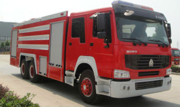 Howo 6x4 Standard Fire Truck Dimensions /Fire Truck Specifications/Size Of Fire Truck