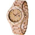 Custom Full Sandalwood Quartz Watch