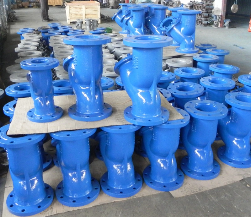 BS Standard Y Strainer in Ductile Iron Epoxy Coating 250 Microns