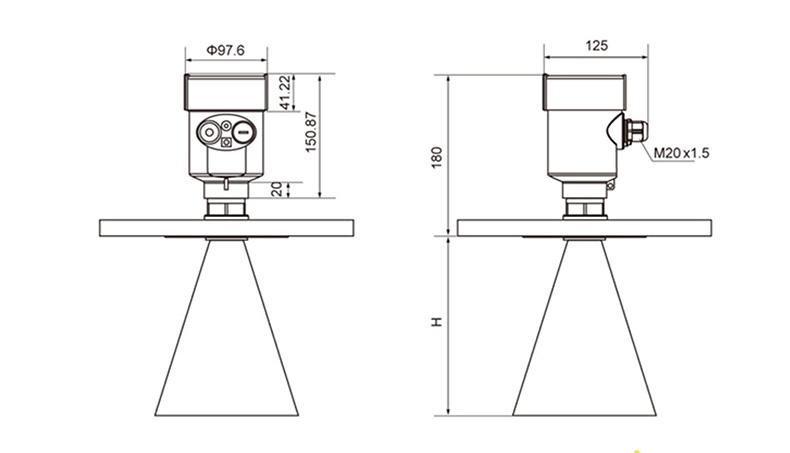 radar level transmitter 