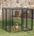 6x10 Metal Outdoor House Dog Kennels and Run