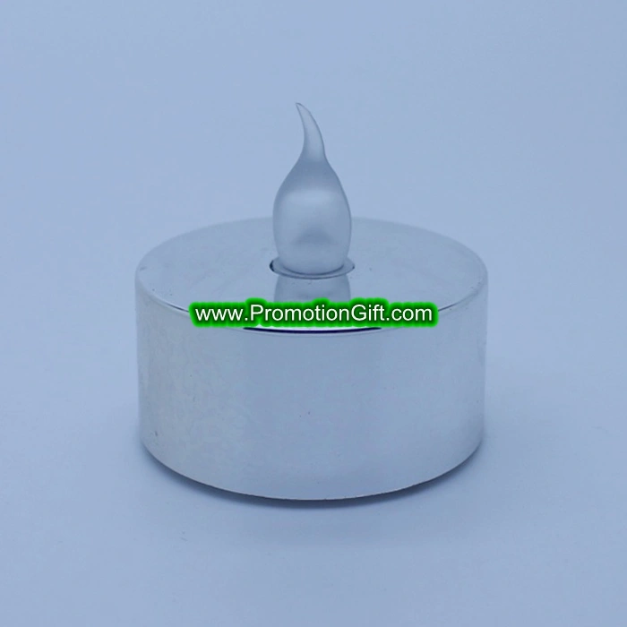 Electro-Plated Battery Flameless Tealight LED Candle Light