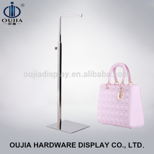 stainless bag display stand/shopping bag stand/shopping bag display stand