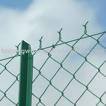 hot galvanized diamond wire mesh