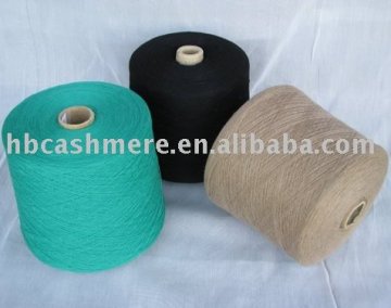100% Wool/cashmere carded Yarns