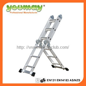 TUV/GS EN131 multi-purpose ladder/escada/scaffolding,AM0112D
