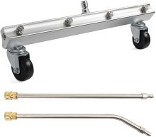 4 Nozzle Pressure underbody cleaner with Extension Wand