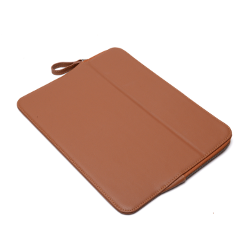 Outdoor -Arbeit tragbare Lederschutz -Laptop -Tablet -Tasche