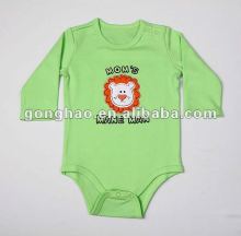 Baby clothes 100% cotton embroidered short sleeve bodysuit