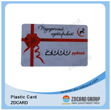 Advertisement Promotion Gift Card