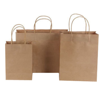 Custom Kraft Paper Shopping Packaging Bags