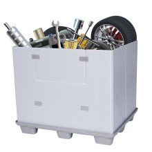 Customizable HDPE Plastic Honeycomb Panels and Gaylord Pallet Boxes for Industrial Use