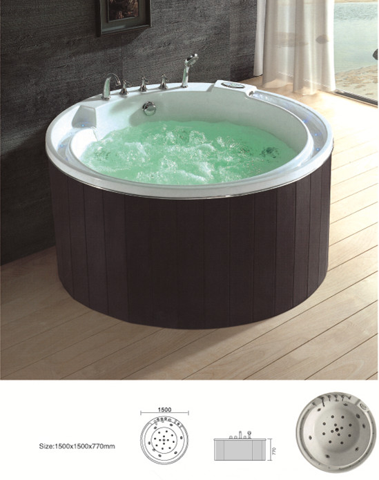 Round Whirlpool Tub