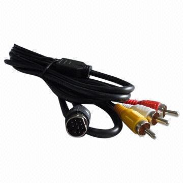 Brand New Sega Saturn AV Cable with 1.8 Meters