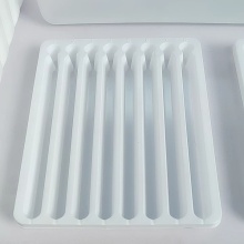 blue PET packaging tray medical laboratory reagents