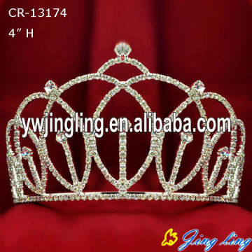 Nuevo diseño de alta calidad Custom King Crowns