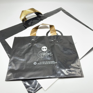 Beg Plastik Biodegradable yang Membeli-Belah Dengan Logo