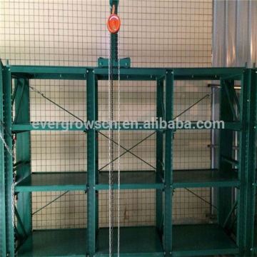 China Warehouse Industrial Roll Out Rack Saco Store Shelves Storage Evergrows Racks