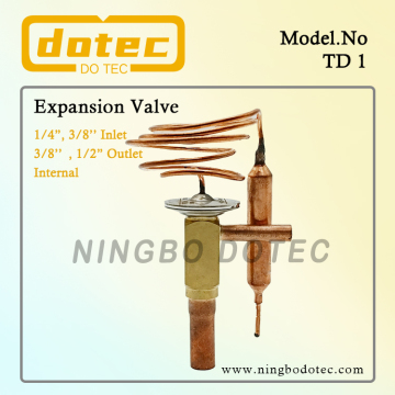 Danfoss Type TD 1 Thermatic Expansion Valves Angle Internal Type