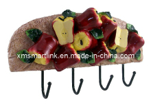 Home Decor Apple Bathroom Hook, Resin Wall Hook, Hanging Hook