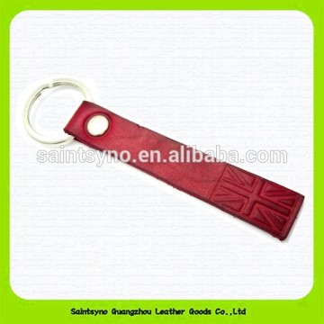 Customized handmade car leather key chain 15040