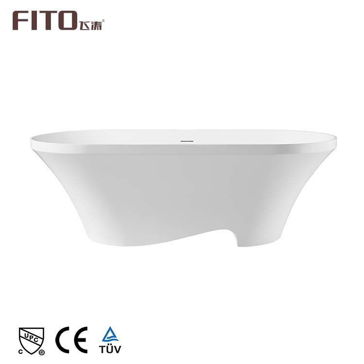 2020 New Acrylic Irregular Removable Bath Tub Freestanding Bathtub For Adults