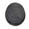 sợi thủy tinh Manhole Bìa Khung nhựa manhole bìa cửa cống