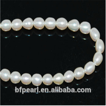 Wholesale AAA 5-6mm Natural White Rice Shaped Pearls for Sale