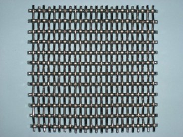 Hot dipped galvanized woven mesh