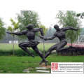 Sculpture en Bronze contemporain Plaza