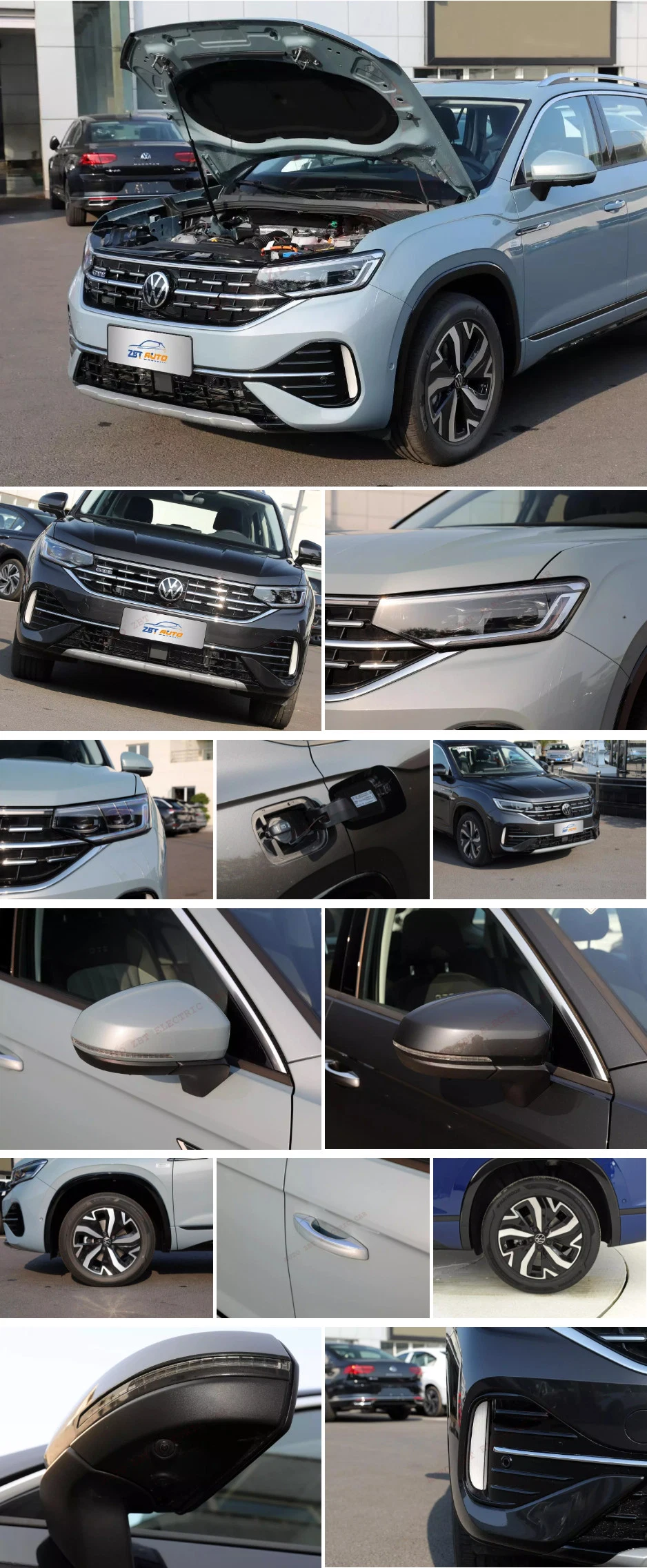 High Speed Hybrid Motor Tayron Gte Sedan Preheating Battery Private Car Pure Electric Vehicle