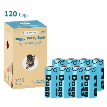 Bolsa de residuos para perros, bolsa de caca de perro ecológica con dispensador de bolsas