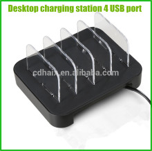 Tablet/mobilephone charging station 4 USB charging port