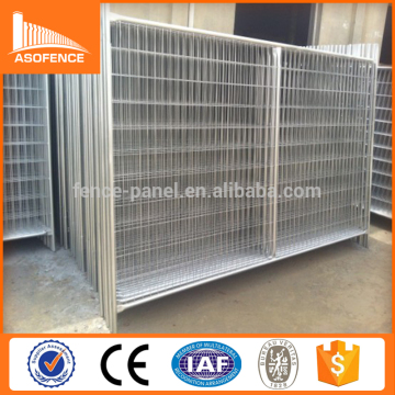 easy install mobile fence panels production silver painted