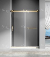 golden Double movable screen shower room