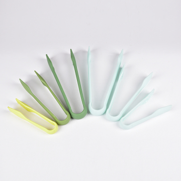 6 Pieces Kitchen Set Nylon PP Salad Serving Tongs