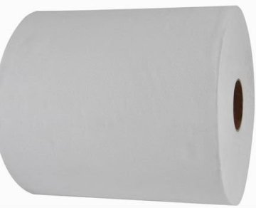 White Industrial Wiping Rolls