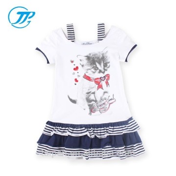 100% Cotton GIrls T-Shirt Children Girls Summer Printed T Shirts