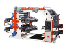 Four color 800mm plastic bag printing machine