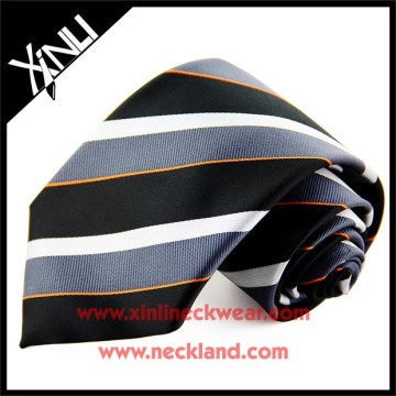 Dry-clean Only Polyester Jacquard Woven Wholesale Mens Neckties Cheap Microfibre