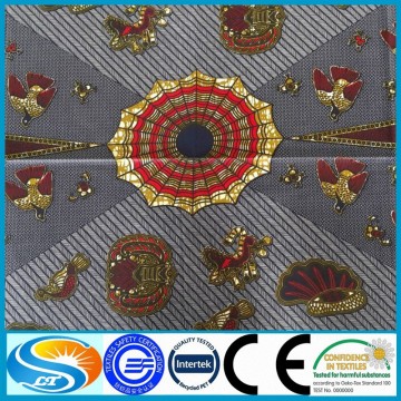 high quality african wax printed cotton fabric