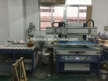 Large format screen printing machine