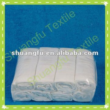 factory supply white 100% cotton baby diaper/Nappies
