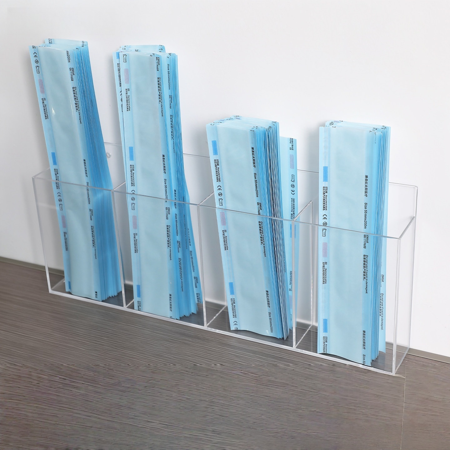 porta-bolsa de esterilização dentária dental sterilization pouch holder